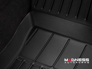 Alfa Romeo Giulia Floor Liners - Pro Line - Black - AWD